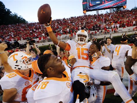Who won the vols football game today - Sep 24, 2022 · The Vols have lost 16 of the last 17 games in the series, with their lone win in 2016. The Gators have won the past four matchups by double-digit margins. No. 12 Tennessee (3-0, 0-0 SEC) plays No ... 